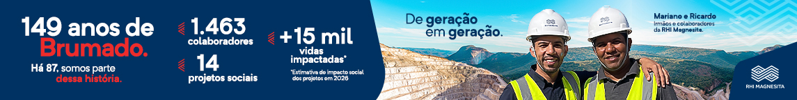 Magnesita 149 Anos de Brumado