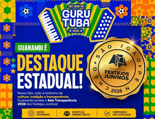Prefeitura recebe Selo de Transparência dos Festejos Juninos 2026