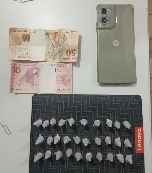 PMBA realiza apreensão de drogas