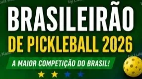 Atletas de Brumado participam do Campeonato Brasileiro de Pickleball em São Paulo