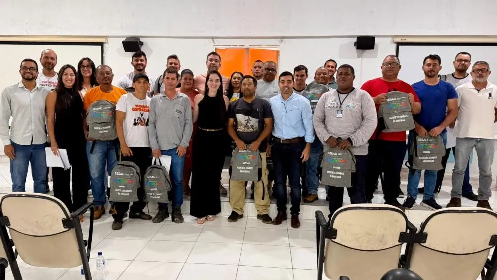 Agentes de Combate às Endemias recebem novos kits de proteção