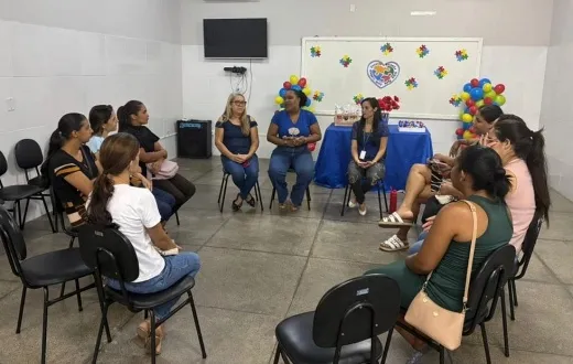 Mães atípicas participam de ação de autocuidado promovida pelo CRAS