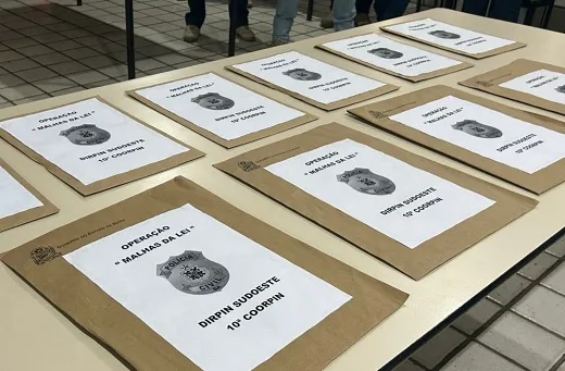 Quatro homens são presos no dia D da Operação Malhas da lei em Vitória da Conquista e região