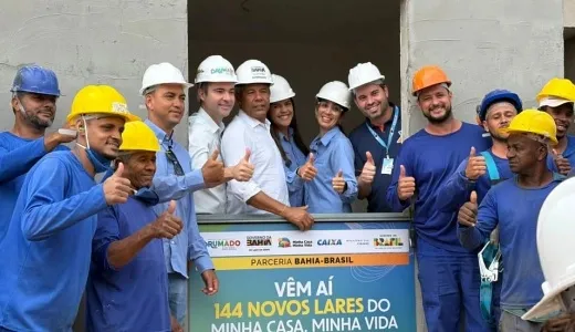 Governador Jerônimo Rodrigues visita obras habitacionais e anuncia novas unidades