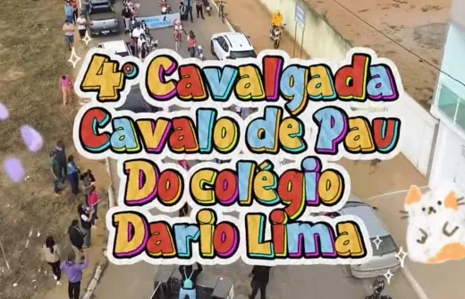 Tradicional cavalgada escolar reúne alunos em mais uma edição