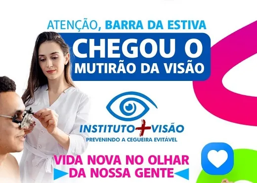 Prefeitura realiza Mutirão da Visão com atendimentos e exames gratuitos