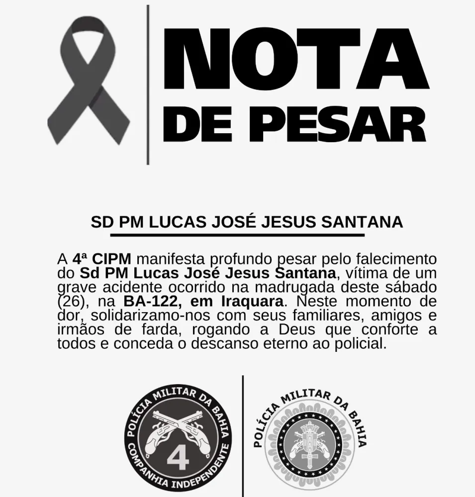 Policial militar está entre as sete vítimas fatais de acidente com ônibus na BA-122, em Iraquara