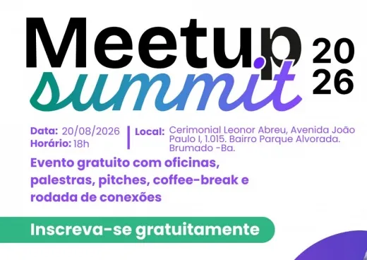 Meetup Summit 2026 promove conexões e oportunidades para empreendedores