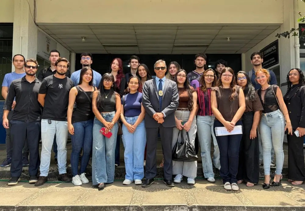 Polícia Civil recebe estudantes de Direito para visita técnica