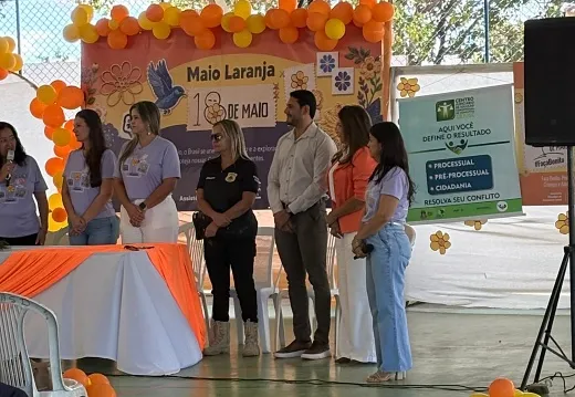 Polícia Civil participa de mobilização do Maio Laranja