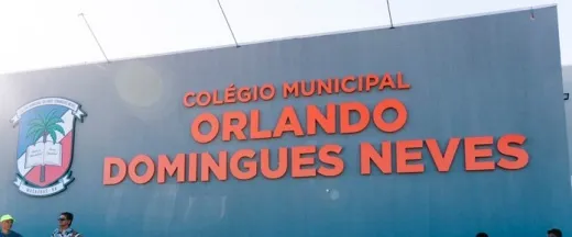 Prefeitura inaugura Colégio Municipal Orlando Domingues Neves