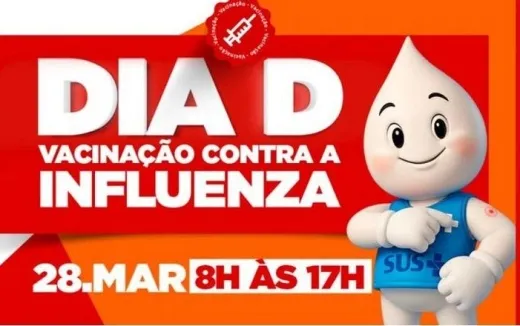 Dia D da vacina contra gripe acontece sábado: confira quem deve se imunizar