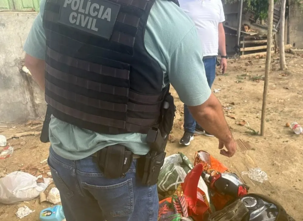 Homem é preso em flagrante por receptação qualificada de peças de motocicleta