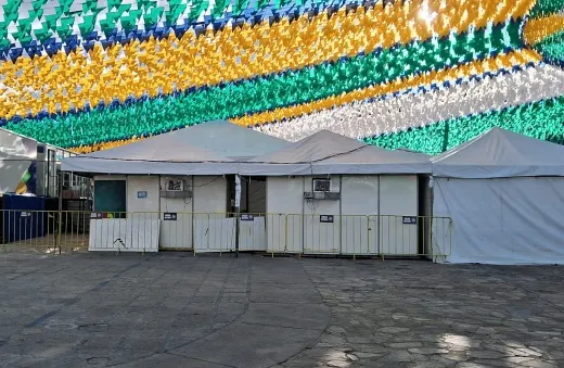 Município recebe unidade móvel para consultas e cirurgias oftalmológicas
