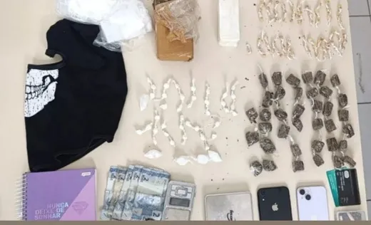 PM apreende drogas e prende suspeitos durante operação em área próxima à rodoviária