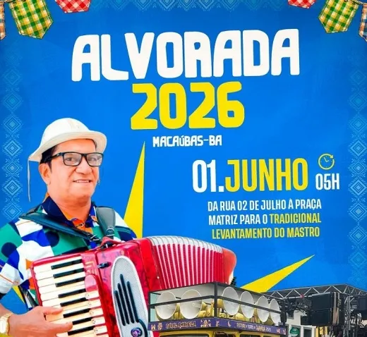 Alvorada marca abertura oficial do São João