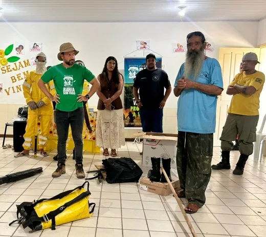 Oficinas durante Caravana Bahia Sem Fogo sensibilizam moradores