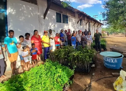 Estado realiza ação piloto de gestão de assentamentos e entrega 5.000 mudas frutíferas no Filhos da Terra