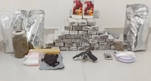 CIPE prende dois suspeitos por tráfico de drogas e porte ilegal de arma de fogo