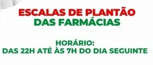 Vigilância Sanitária divulga escala de funcionamento noturno das farmácias em setembro