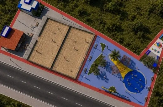 Projeto da Praça da Lagoa Zinho Tanajura prevê novo espaço de lazer