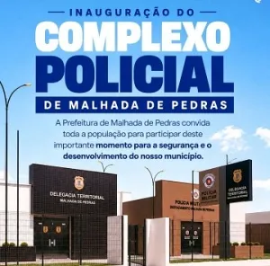 Complexo Policial será inaugurado nesta terça-feira