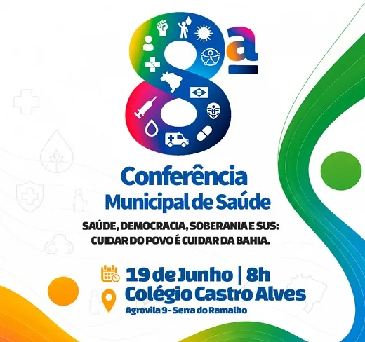 8ª Conferência Municipal de Saúde Será Realizada no dia 19 de Junho