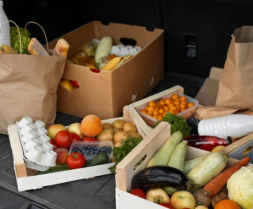 Município arrecada mais de 6 toneladas de alimentos 