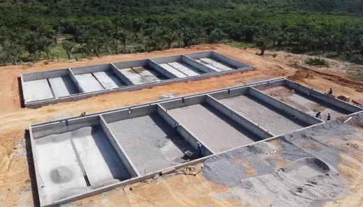 Obras de esgotamento sanitário já estão com 50% de avanço