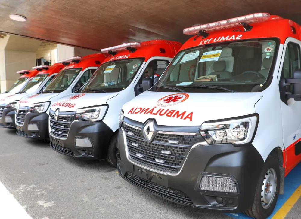 Bahia é contemplada com dez novas ambulâncias para reforçar serviço do SAMU