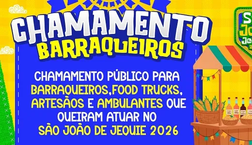 Edital de Chamada Pública seleciona comerciantes para o São João