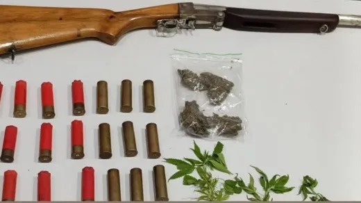 Operação conjunta da PCBA e CIPE sudoeste resulta na apreensão de arma