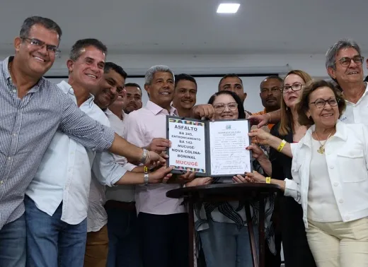 Chapada recebe programa de desenvolvimento e nova etapa de pavimentação da BA-245