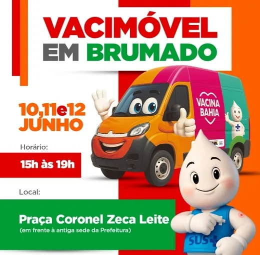 Vacimóvel atenderá população durante festejos de aniversário