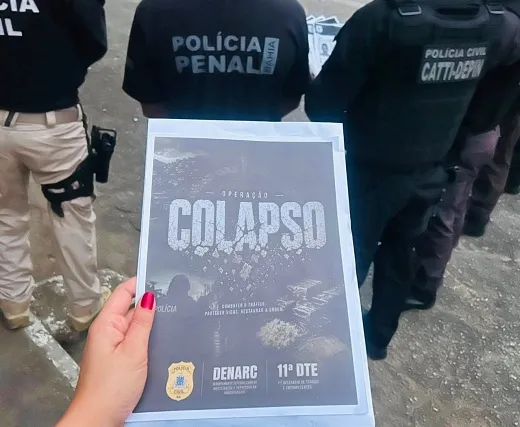 Operação Colapso resultada na prisão de nove investigados