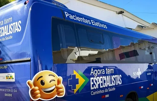 Município recebe micro-ônibus para reforçar transporte de pacientes
