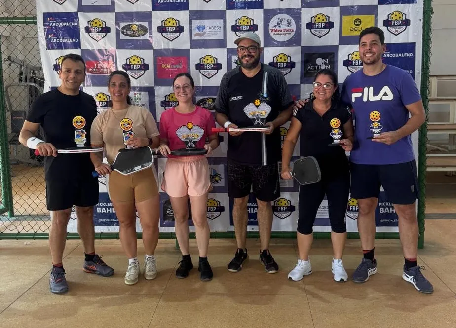 Município sedia etapa do Campeonato Baiano de Pickleball