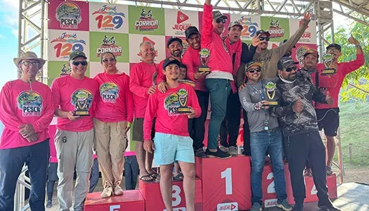 Torneio de Pesca Esportiva reúne cerca de 300 participantes
