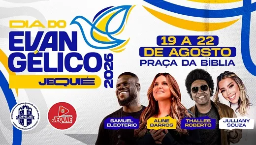 Prefeitura e OPEJE divulgam programação do Dia do Evangélico 2026