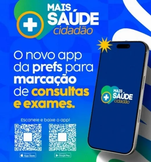 Novo aplicativo amplia acesso da população a serviços da rede municipal de saúde