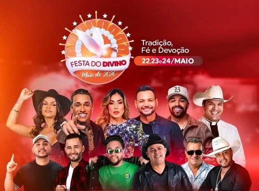 Município prepara celebrações da Festa do Divino 2026