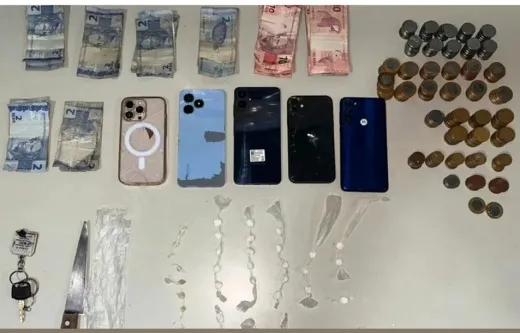 Polícia Militar apreende drogas e conduz suspeitos por tráfico