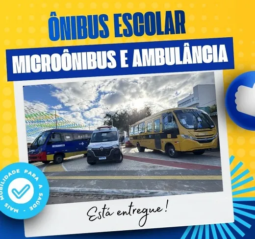 Prefeitura amplia frota com novos veículos para as áreas de saúde e educação