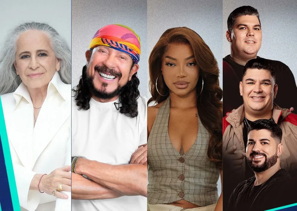 Festival de Inverno Bahia 2026: Hoje tem estreias de Ludmilla e Bell Marques ao lado do retorno de Maria Bethânia e Trio da Huanna