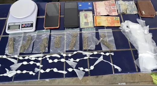 CIPE Sudoeste realiza prisão por tráfico de drogas