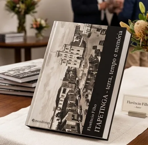 Com apoio da PNAB, Itapetinga lança livro sobre a história e a memória do município