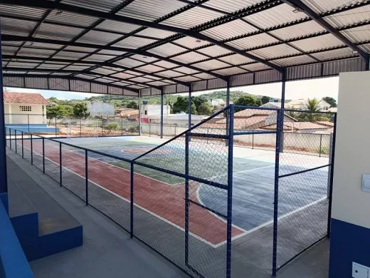 Prefeitura faz convite para a inauguração da nova quadra poliesportiva 