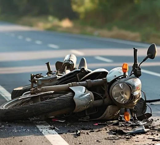 Acidente entre motocicletas deixa um morto e uma pessoa ferida