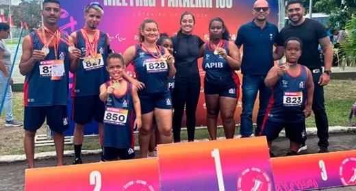 Centro de Referência Paralímpica participa de competição nacional do paradesporto