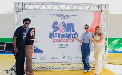 Projeto leva educação musical gratuita a mais de 60 crianças e adolescentes 